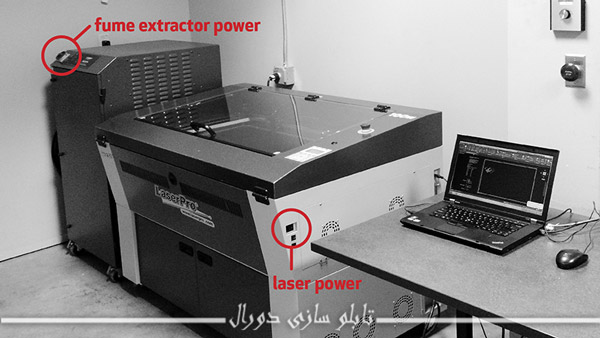 دستگاه لیزر CNC 
