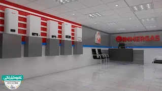 طراحی سه بعدی تابلو سیستم گرمایشی ایمیرگس