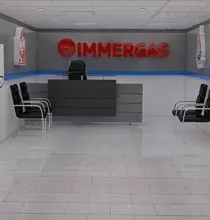 طراحی سه بعدی تابلو سیستم گرمایشی ایمرگس