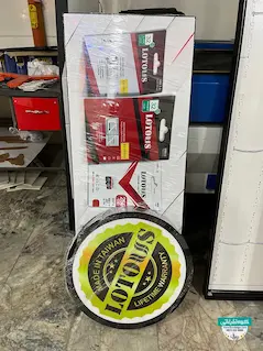 تابلو لایت باکس فریم لس دیواری شرکت لوتوس