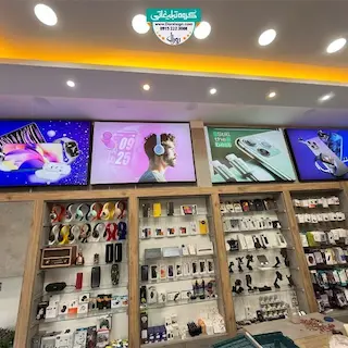 تابلو لایت باکس فریم لس یک طرفه فروشگاه موبایل اتحاد