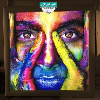 تابلو لایت باکس اسنپ فریم چهره 