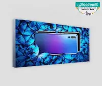 تابلو لایت باکس تبلیغاتی موبایل فروشی