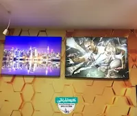 نمای تابلو لایت باکس فریم لس تبلیغاتی