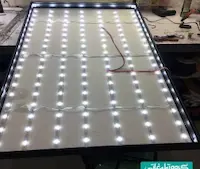 تابلو لایت باکس فریم لس ایستاده Proage