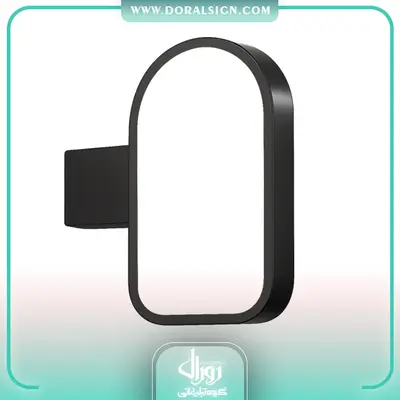 فریم فلزی لایت باکس دوطرفه گنبدی